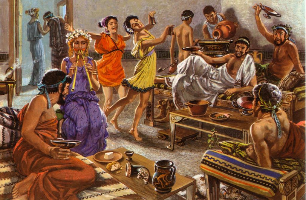 Les belles courtisanes ou prostituées dans la Grèce antique