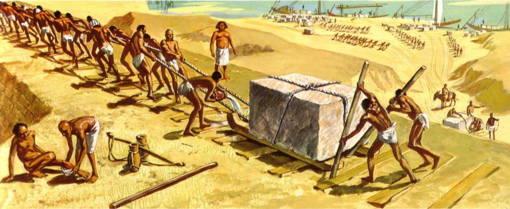 Organisation rigoureuse dans la construction des pyramides dans l'Egypte ancienne