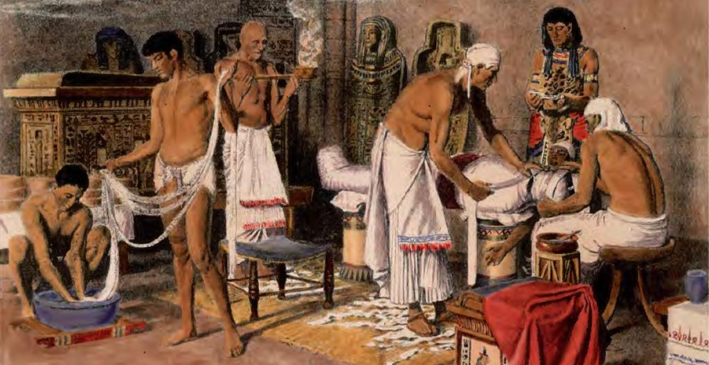 La corporation des embaumeurs dans l'Egypte antique