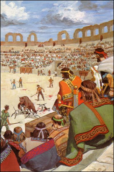 Avec le christianisme, la situation des gladiateurs va changer