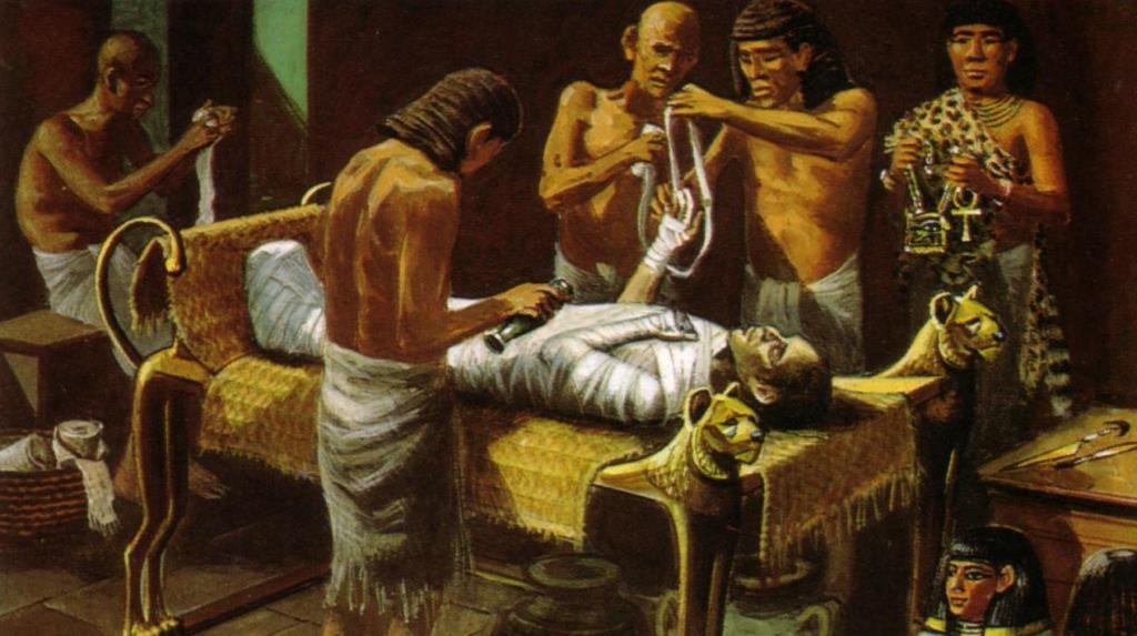 Le rituel de l'embaumement dans l'Egypte ancienne