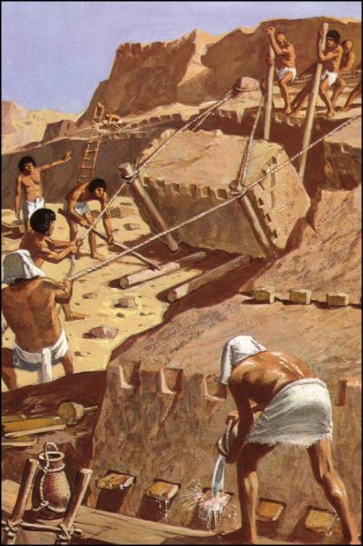 L'art des carriers et des tailleurs de pierre dans l'Egypte ancienne