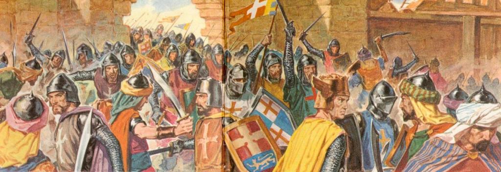 les croises attaquent Jérusalem en 1099