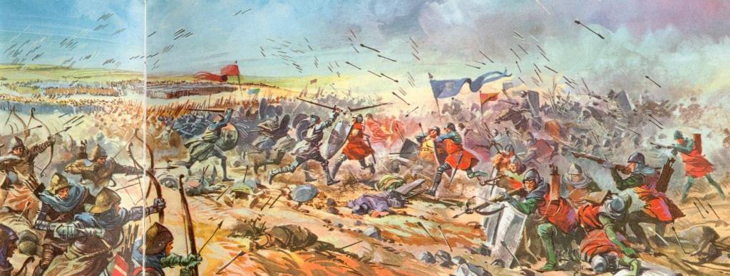 La mort des chevaliers français pendant la guerre de 100 ans