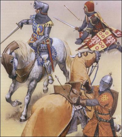 Les chevaliers français pendant la guerre de 100 ans