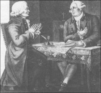 Louis XVI choisit comme défenseurs Tronchet et Malesherbes