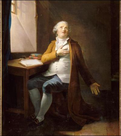 Louis XVI serre la main de Cléry, puis se laisse coiffer. Il ôte de sa montre un cachet et le place dans son gilet. 
