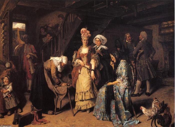 La noblesse chevaleresque a beaucoup décliné, mais conserve un rôle d'apparat, dans la mesure où elle a gardé sa fortune