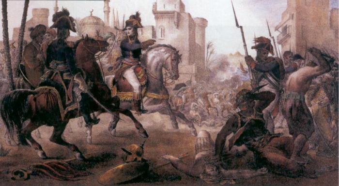 Bonaparte écrase les rebelles du Caire en 1798