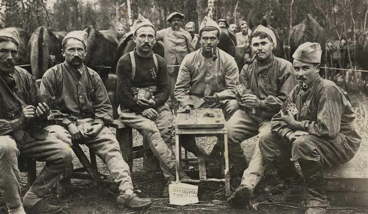 La vie des poilus dans les tranchées pendant la Première Guerre Mondiale
