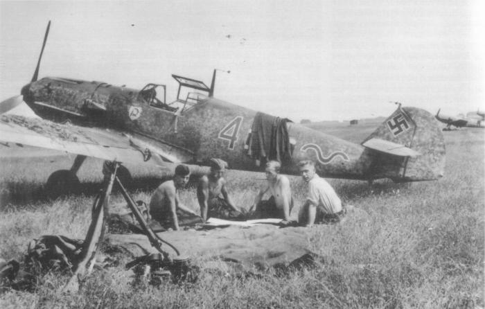 Le chasseur Messerschmitt-109 pendant la bataille d'Angleterre
