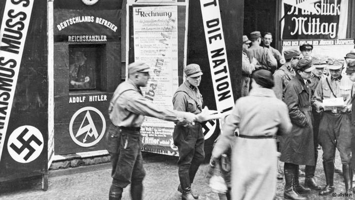 A partir de fin 1929, l'ascension des nazis s'est donc brusquement accélérée. Les causes de cette accélération sont multiples